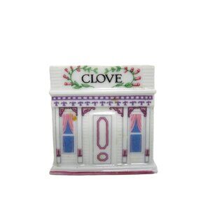 Original Lenox Spice Village Clove BOTTOM ONLY Spice Jar Lid Cottage House